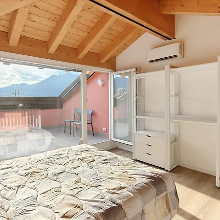 Green-penthouse With Terrace דירה Vercurago